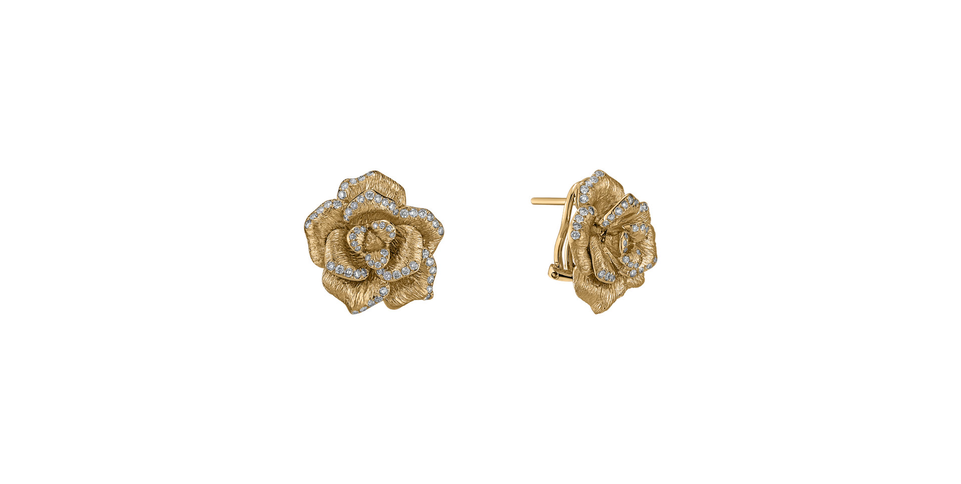 Diamond earrings Gold Strike