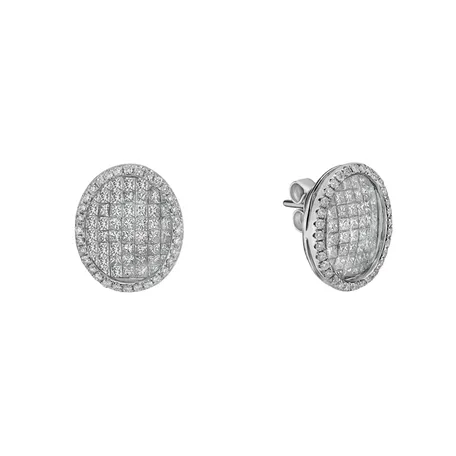 Diamond earrings Kannon