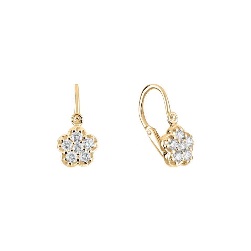 Children's diamond earrings Arleta