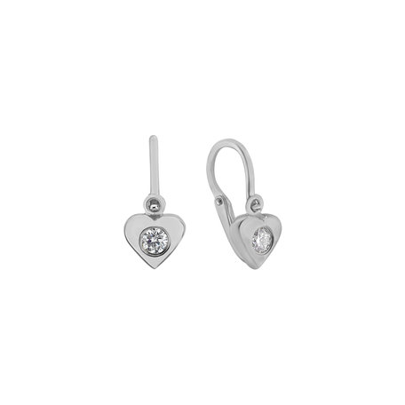 Children's diamond earrings Selma