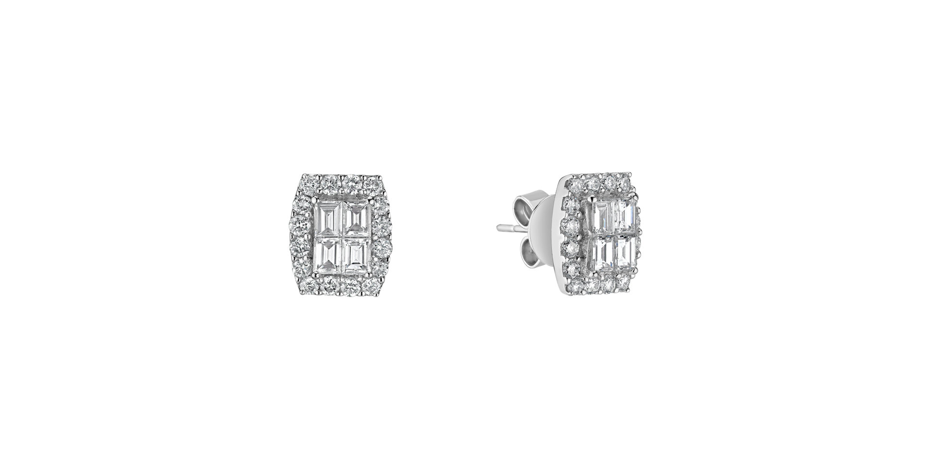 Diamond earrings Ganesh