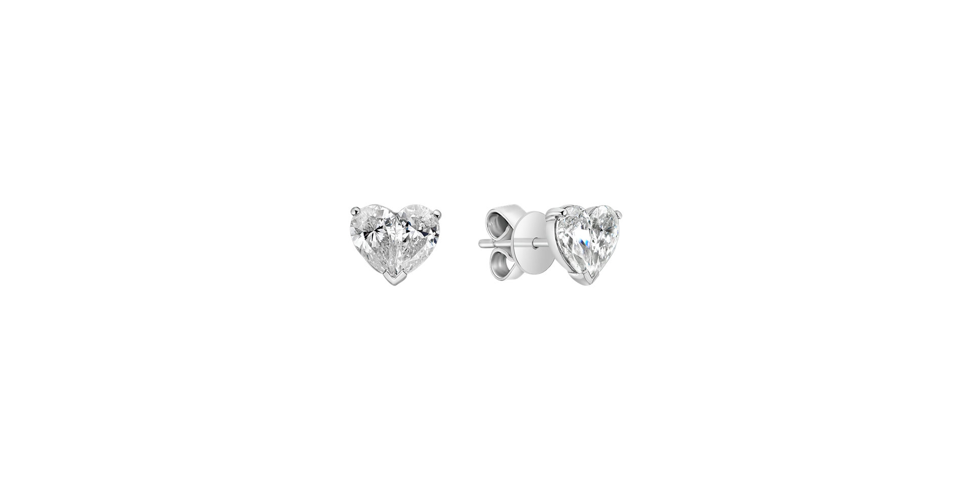 Diamond earrings Cold Heart