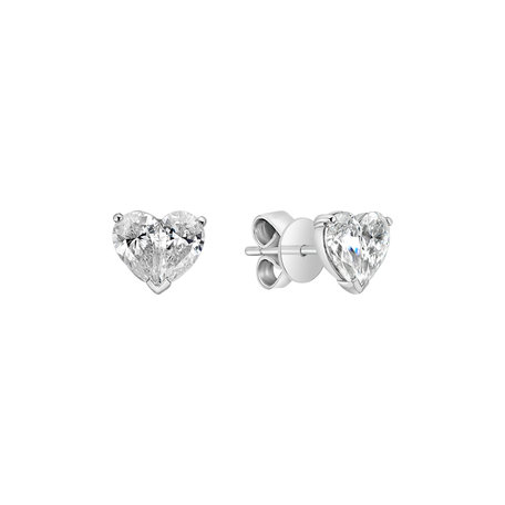 Diamond earrings Cold Heart