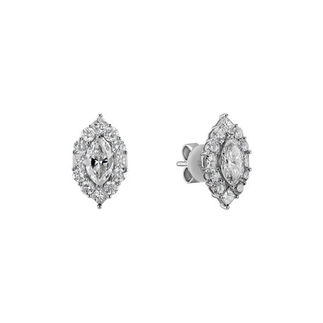 Diamond earrings Rising Opium