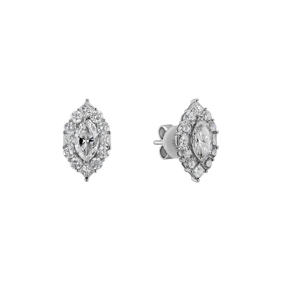 Diamond earrings Rising Opium