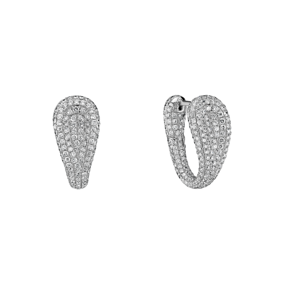 Diamond earrings Freyja