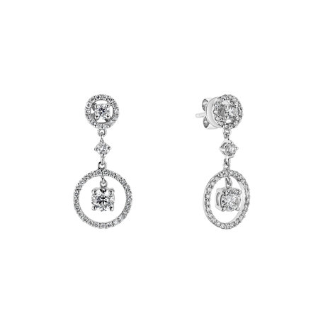 Diamond earrings Luminesce