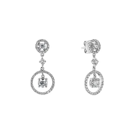 Diamond earrings Luminesce