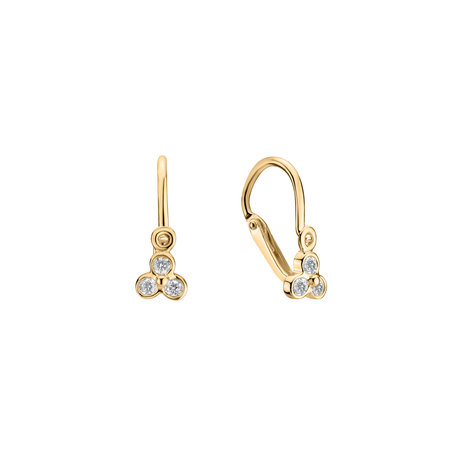 Children's diamond earrings Sweet Dream