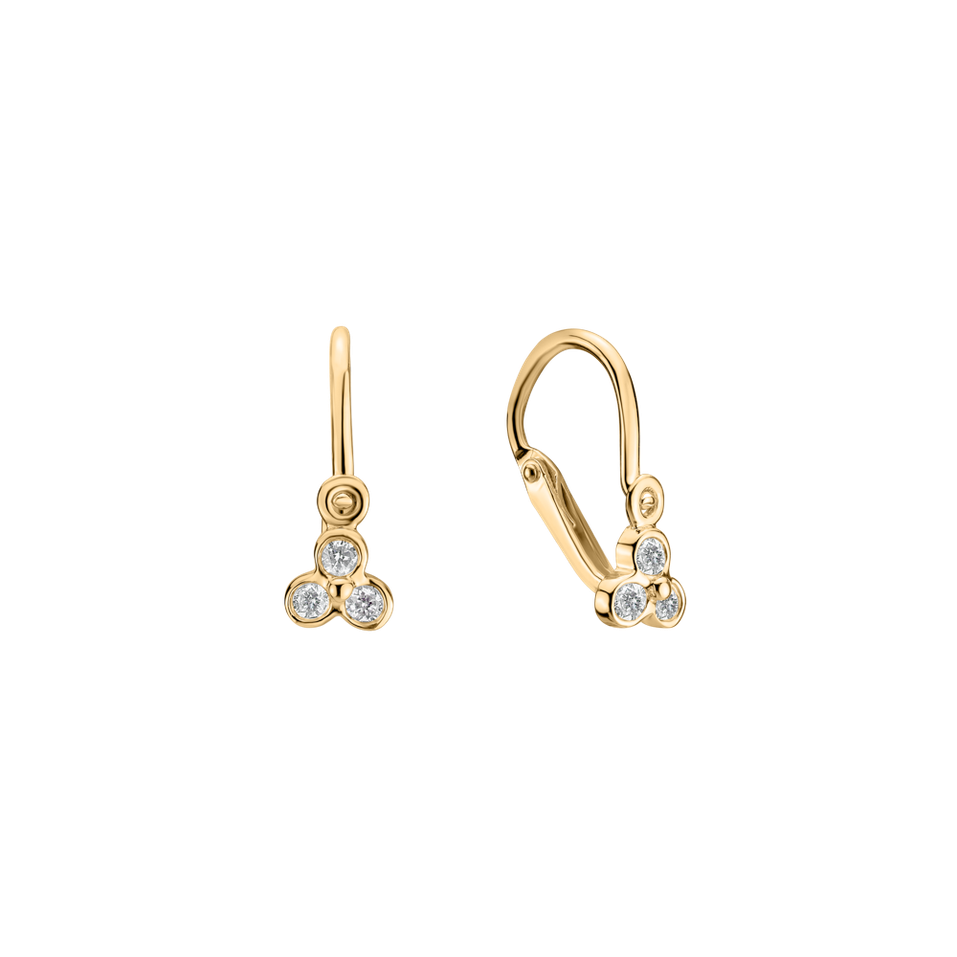 Children's diamond earrings Sweet Dream