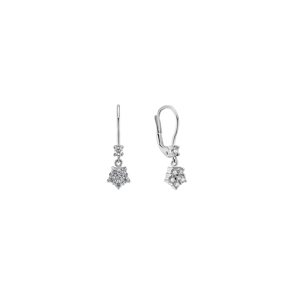 Diamond earrings Heartfelt Tenderness