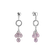 Diamond earrings and Rose Quartz Willoughby3