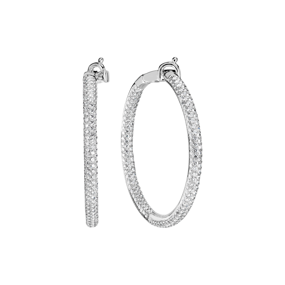 Diamond earrings Glittering Beauty