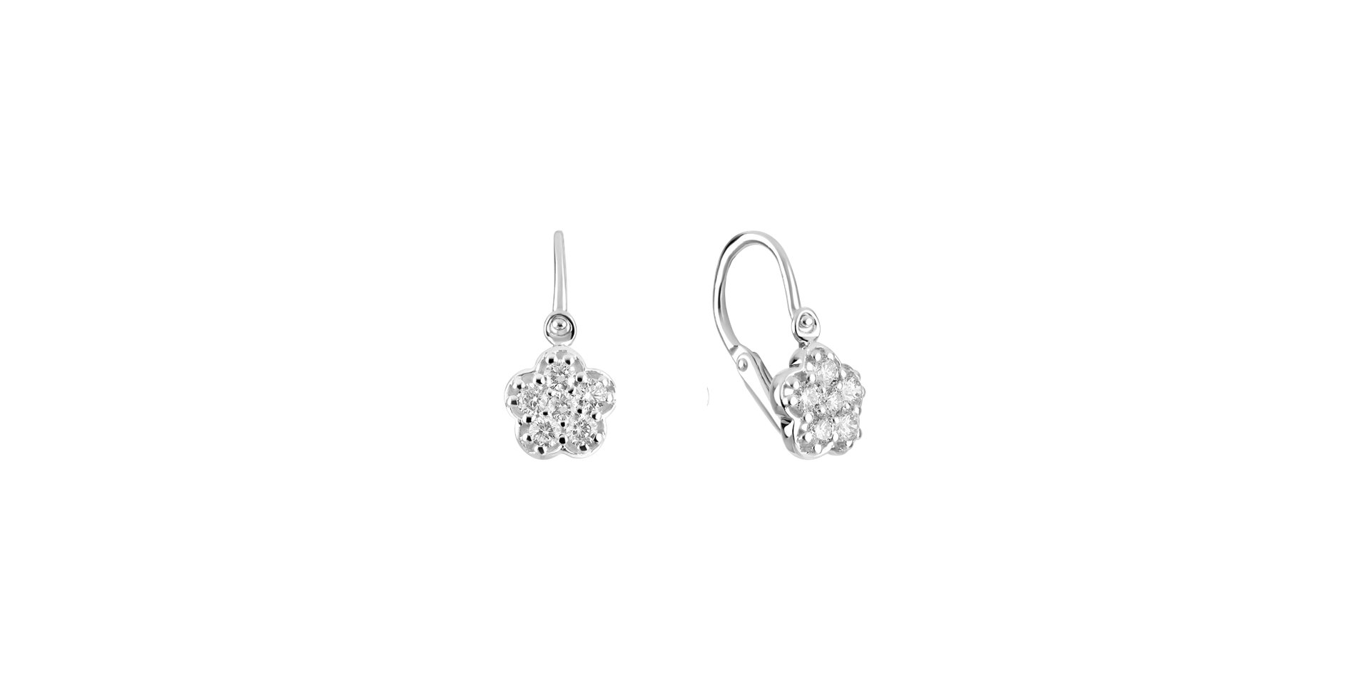 Children's diamond earrings Arleta