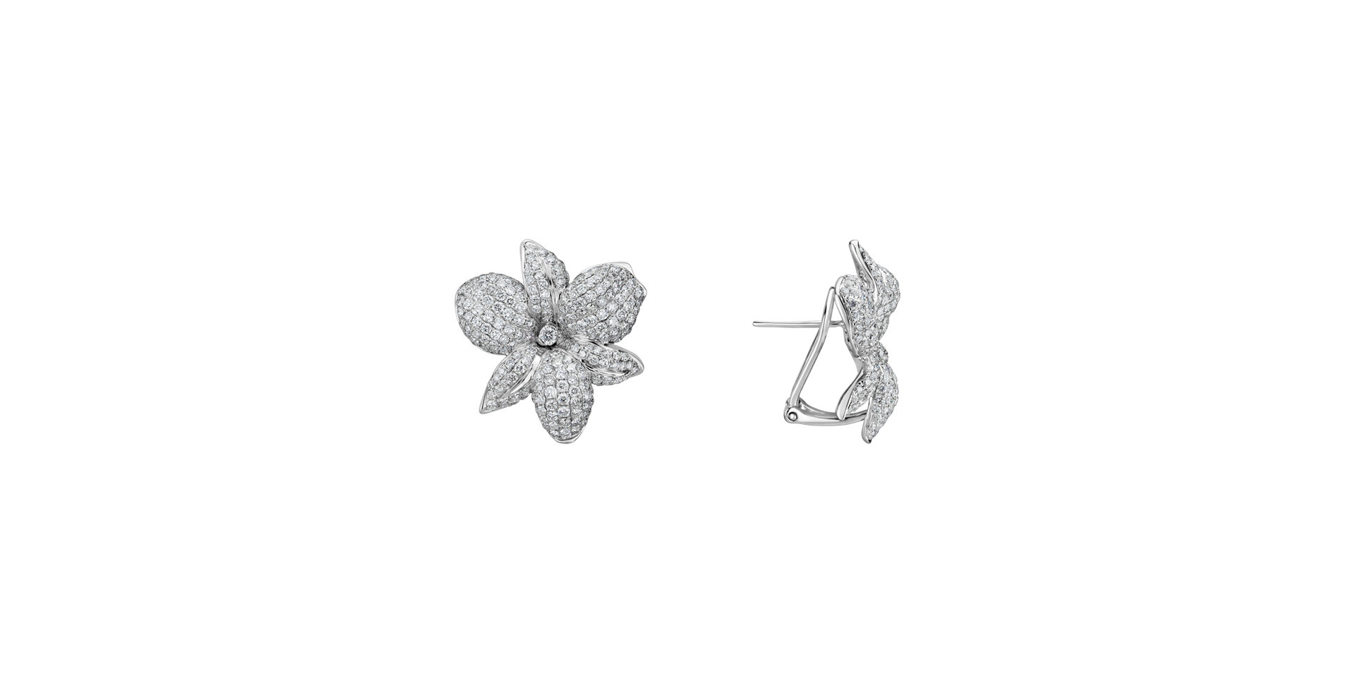 Diamond earrings Mystic Flora