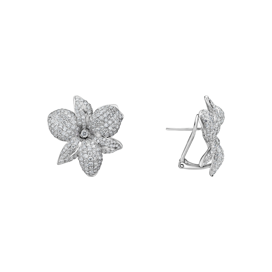 Diamond earrings Mystic Flora