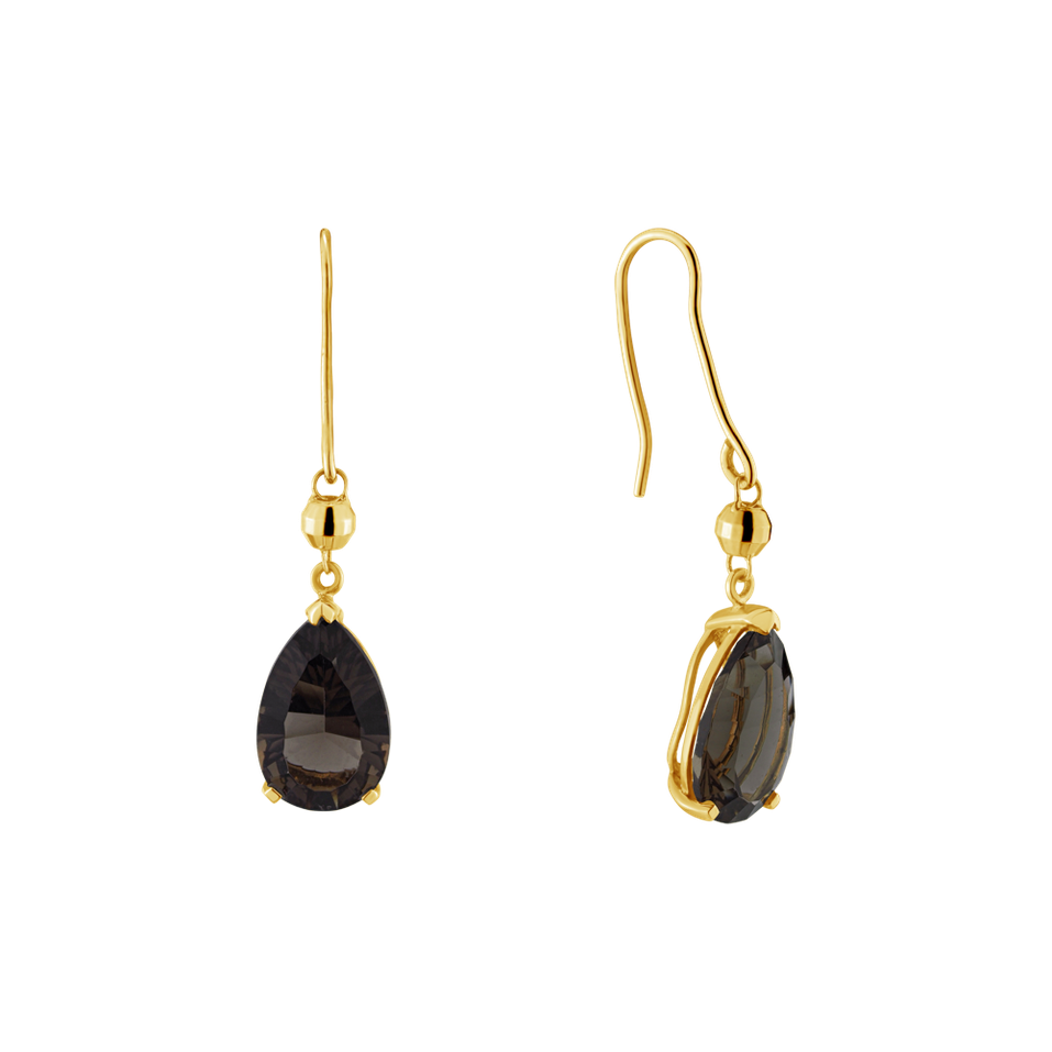 Earrings with Quartz Glorious Purpose