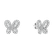 Diamond earrings Godiva Butterfly3