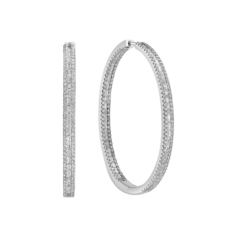 Diamond earrings Royal Circles