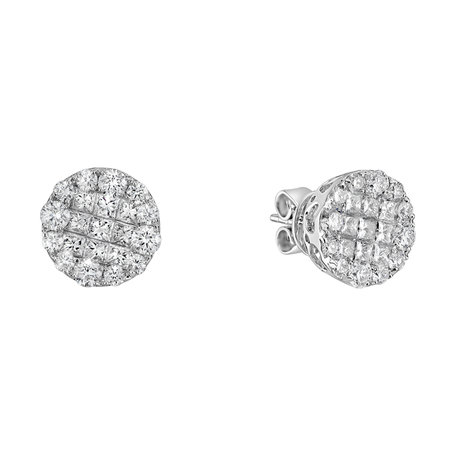 Diamond earrings Zavala