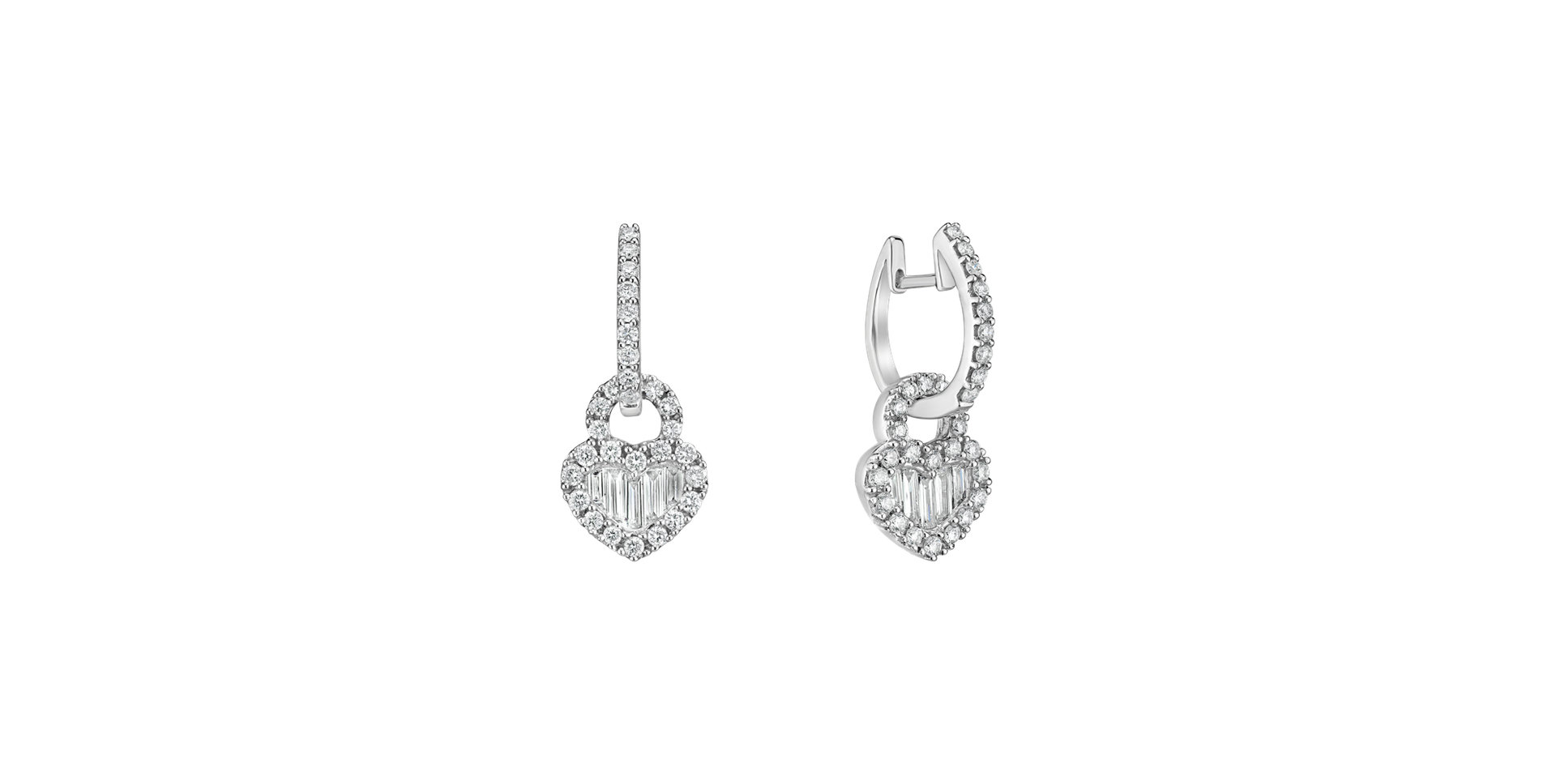 Diamond earrings Indra