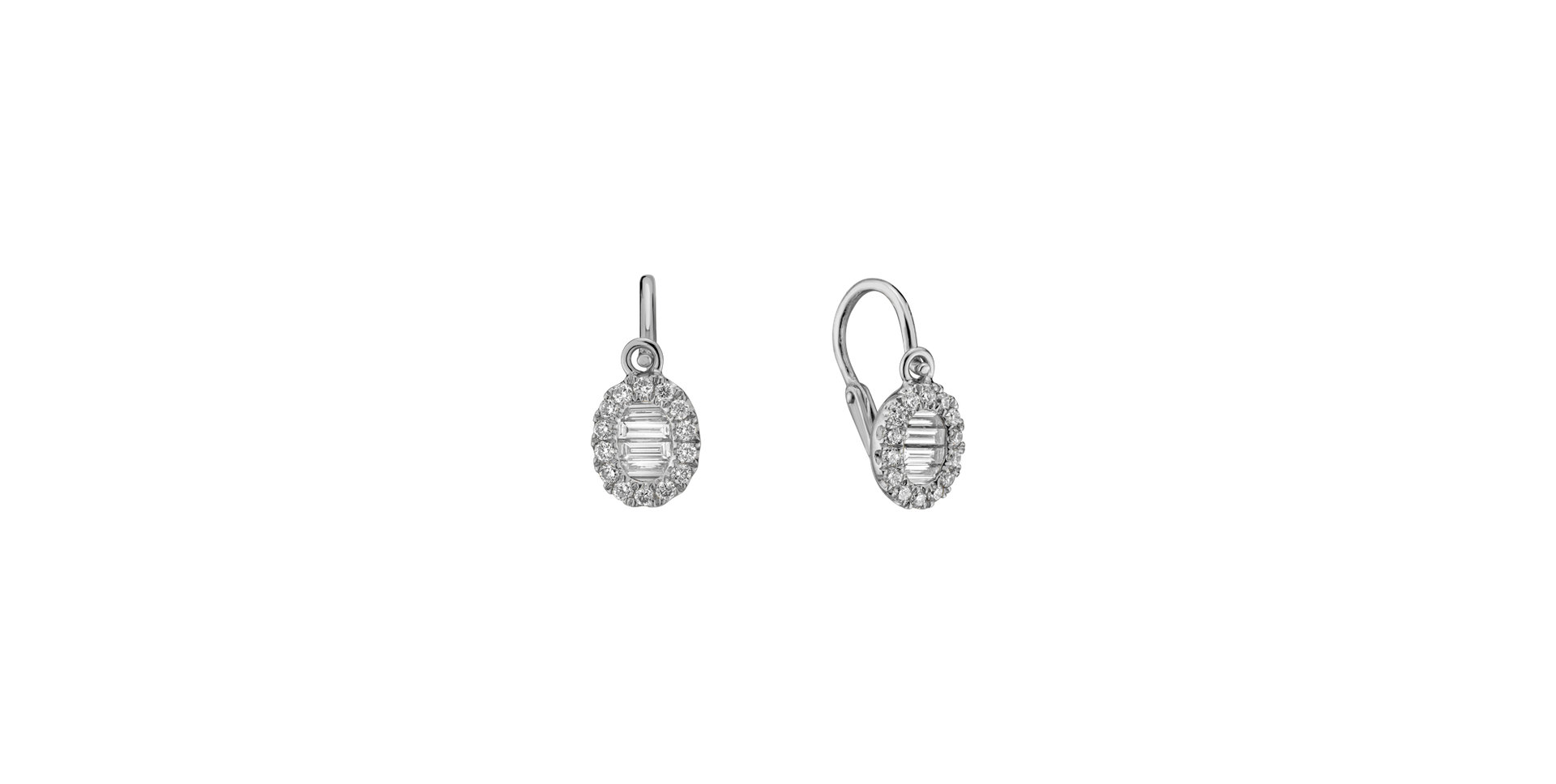 Children's diamond earrings Figaro