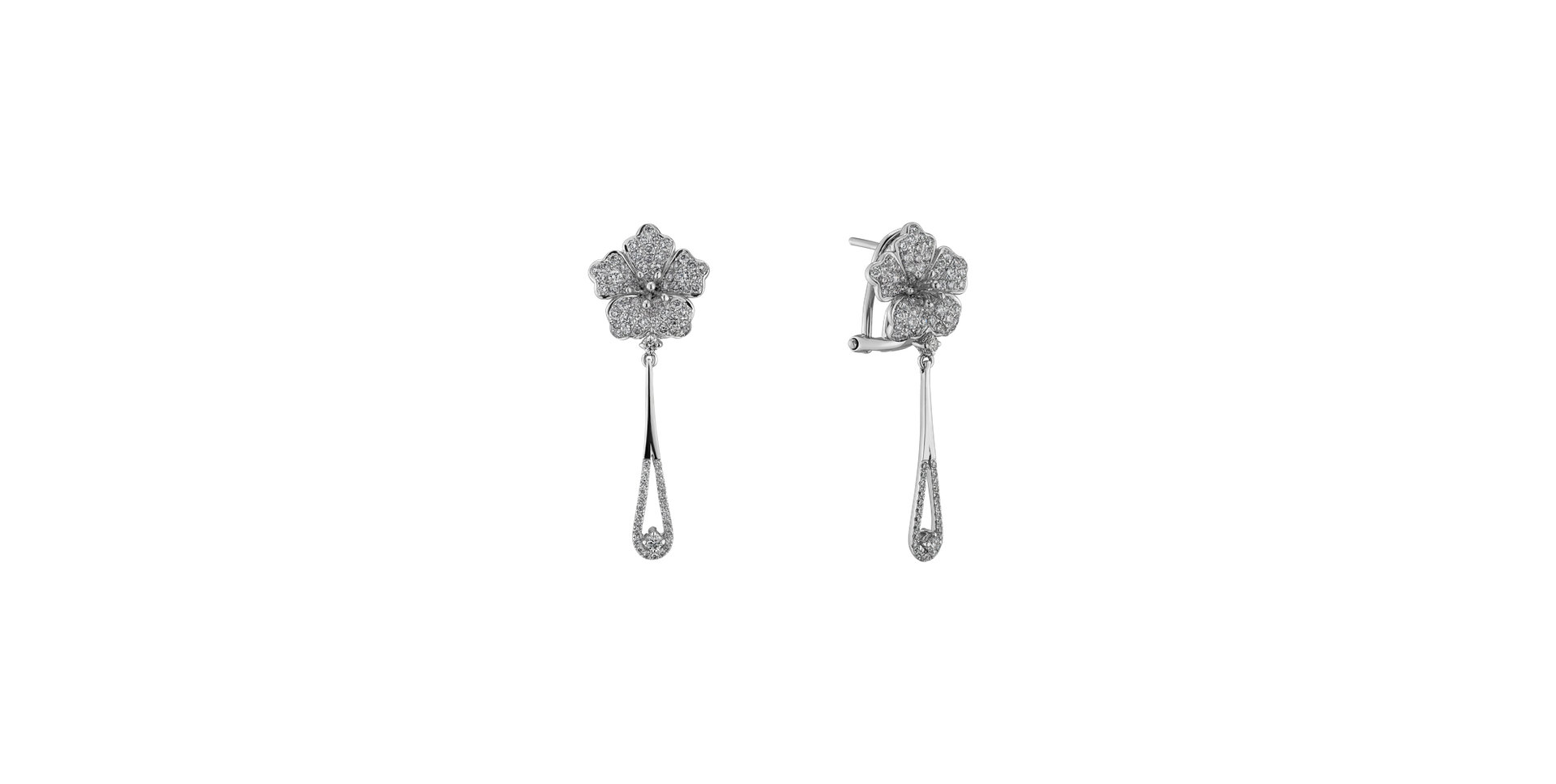 Diamond earrings Miss Flora