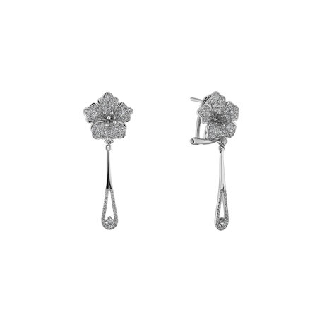 Diamond earrings Miss Flora