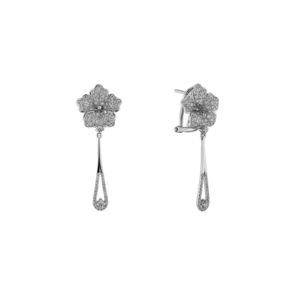 Diamond earrings Miss Flora