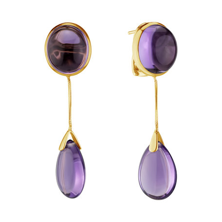 Earrings with Amethyst Nona