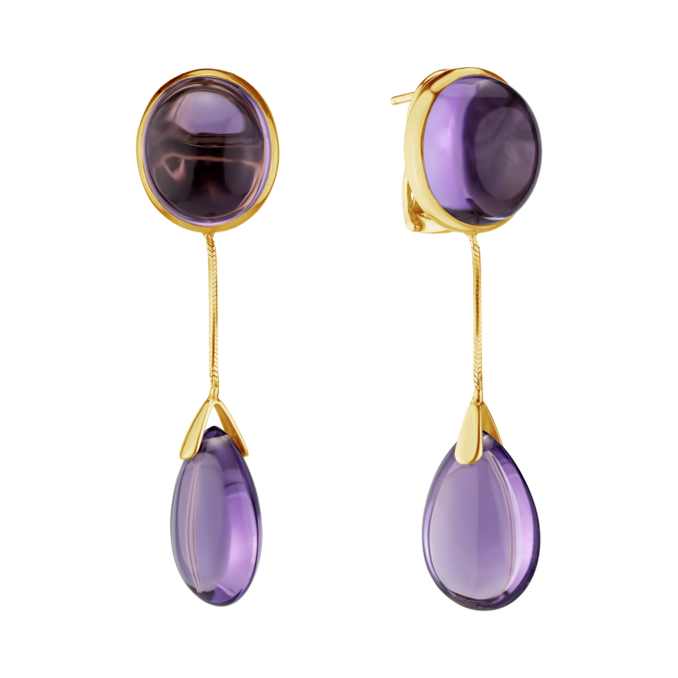 Earrings with Amethyst Nona