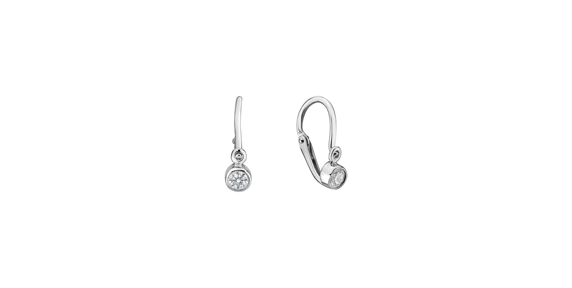 Children's diamond earrings Mabel