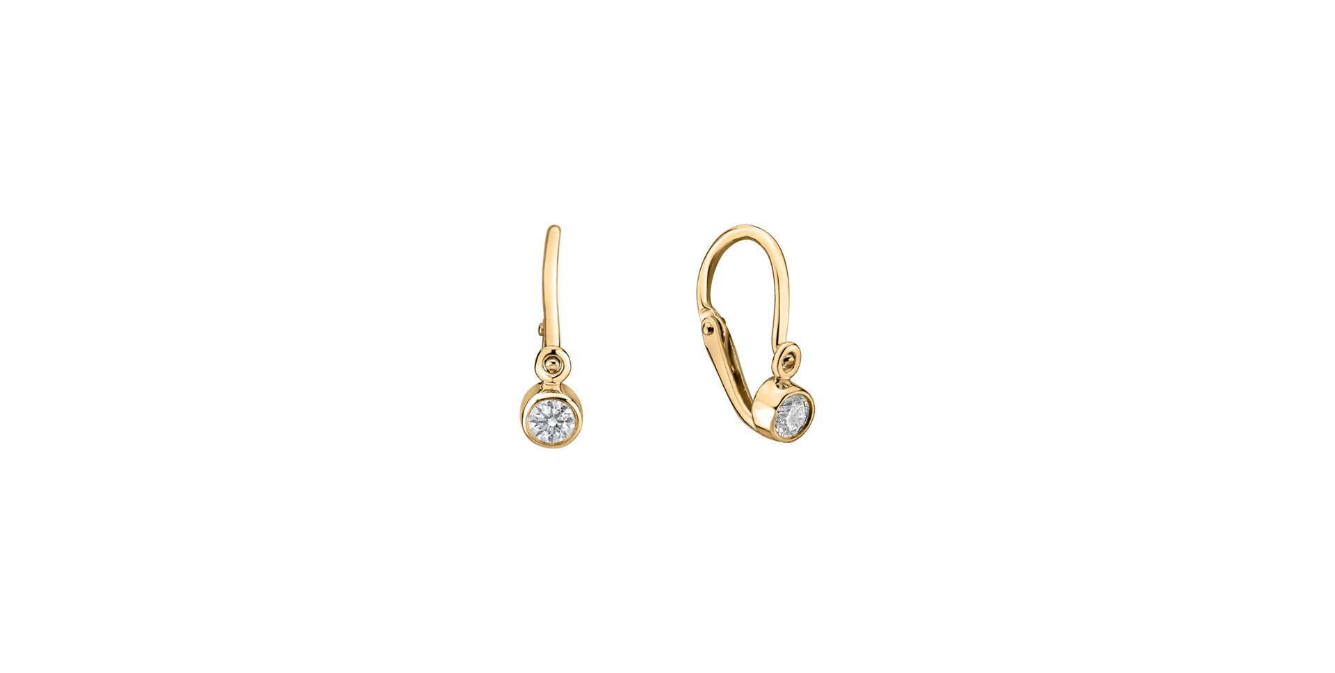 Children's diamond earrings Mabel