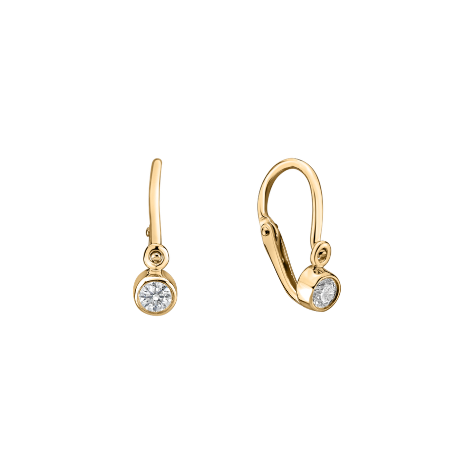 Children's diamond earrings Mabel