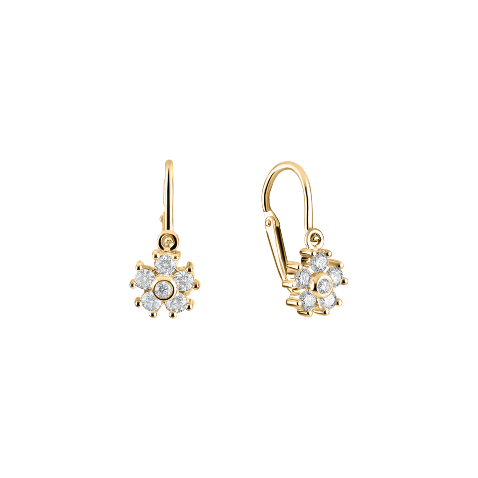 Children's diamond earrings Diamond Emotion