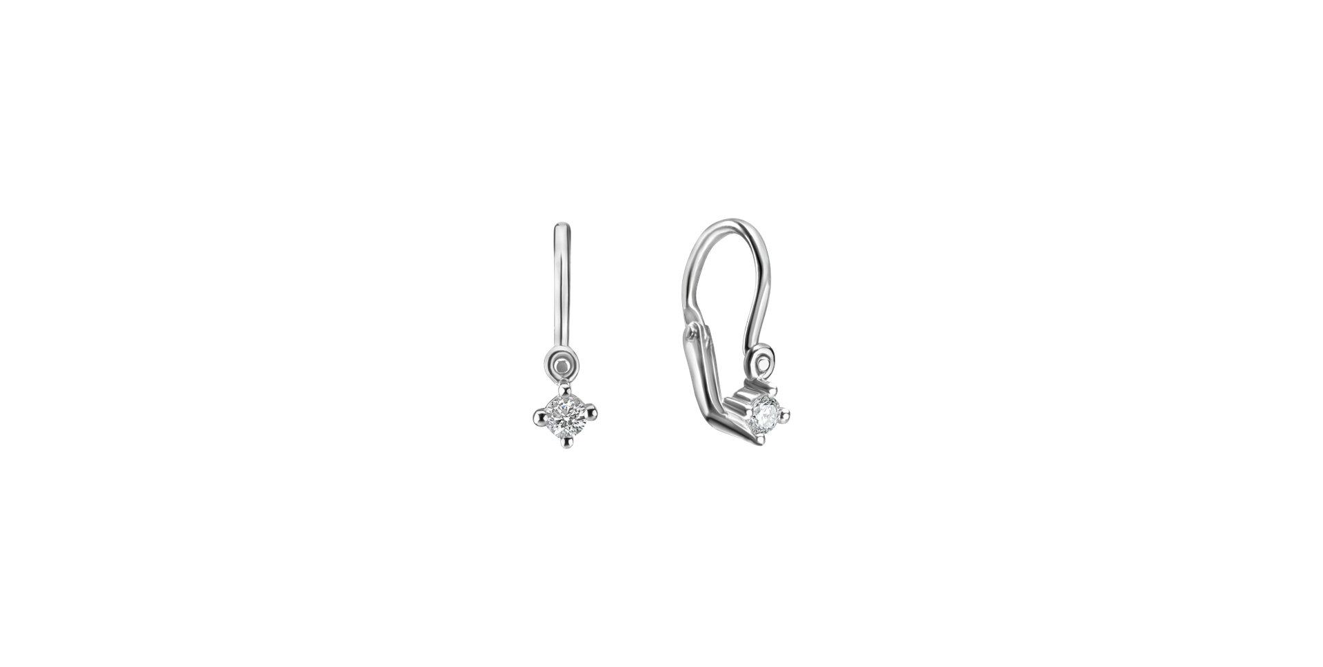 Children's diamond earrings Little Pleasure