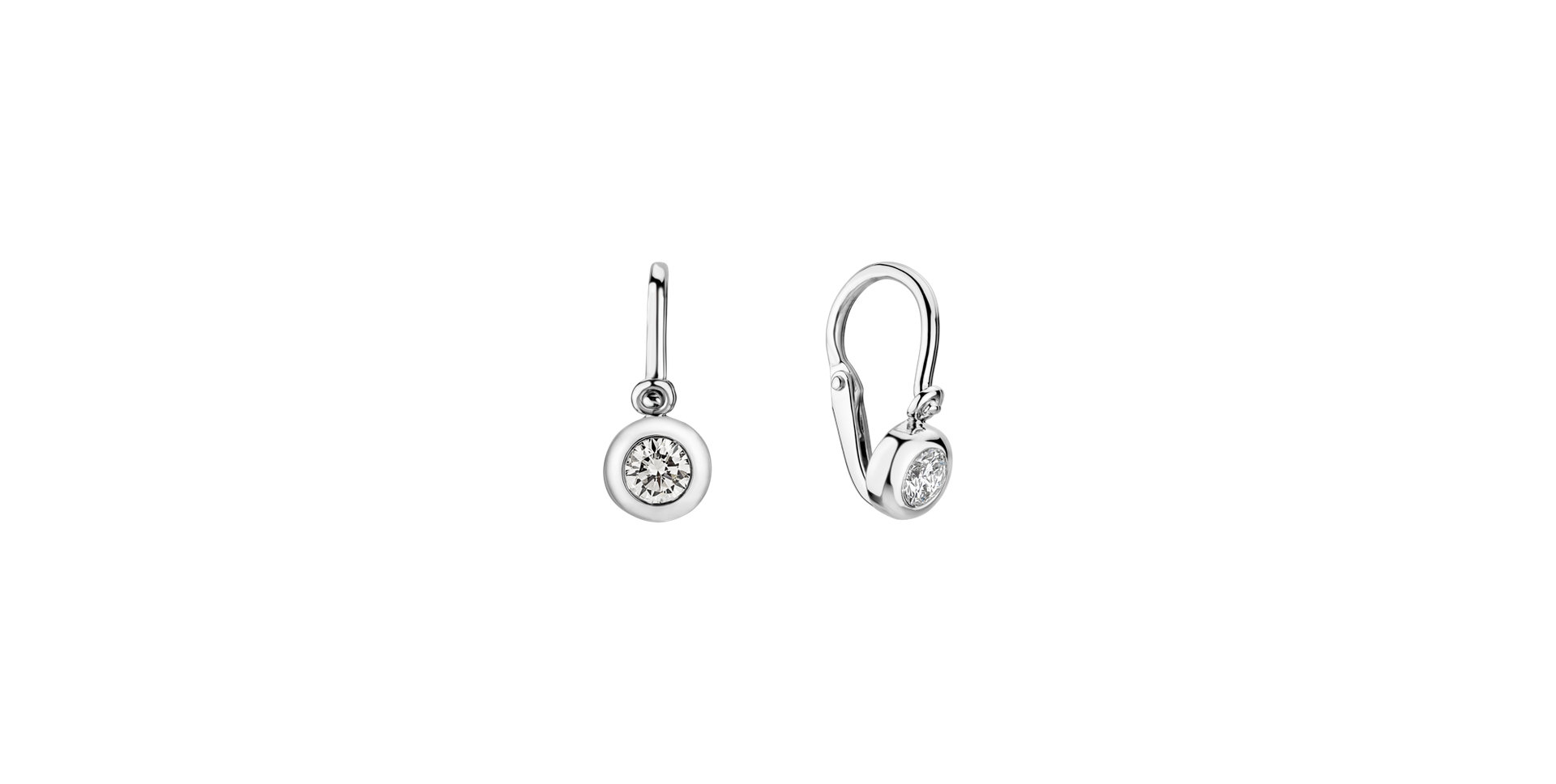 Children's diamond earrings Brilliant Girl