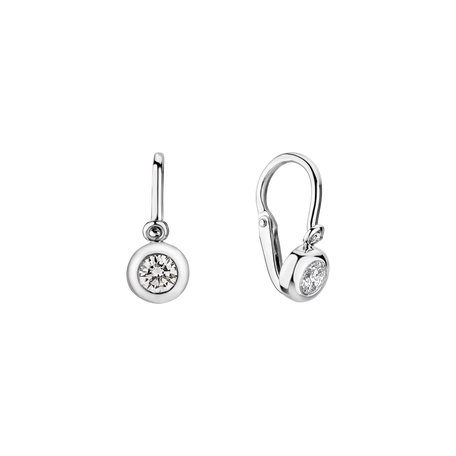 Children's diamond earrings Brilliant Girl
