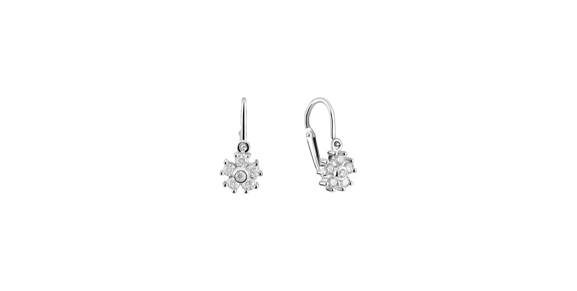 Children's diamond earrings Diamond Emotion