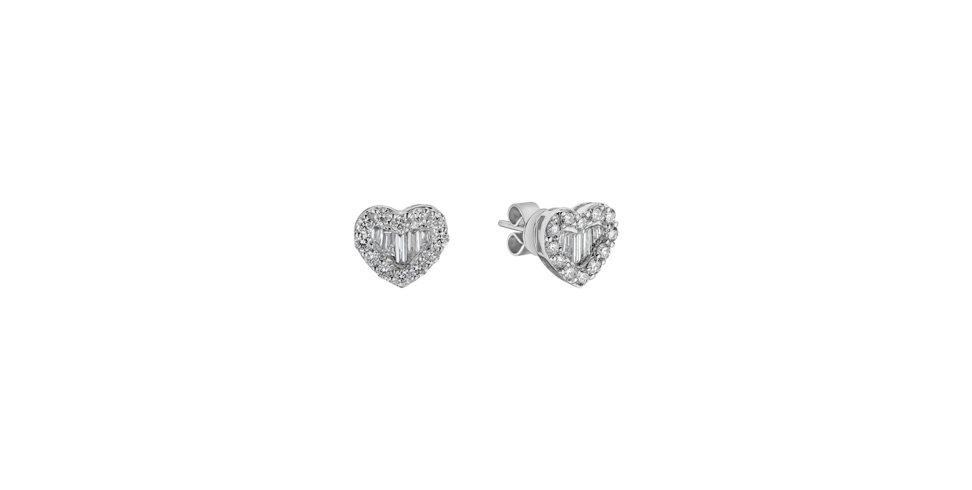 Diamond earrings Endless love