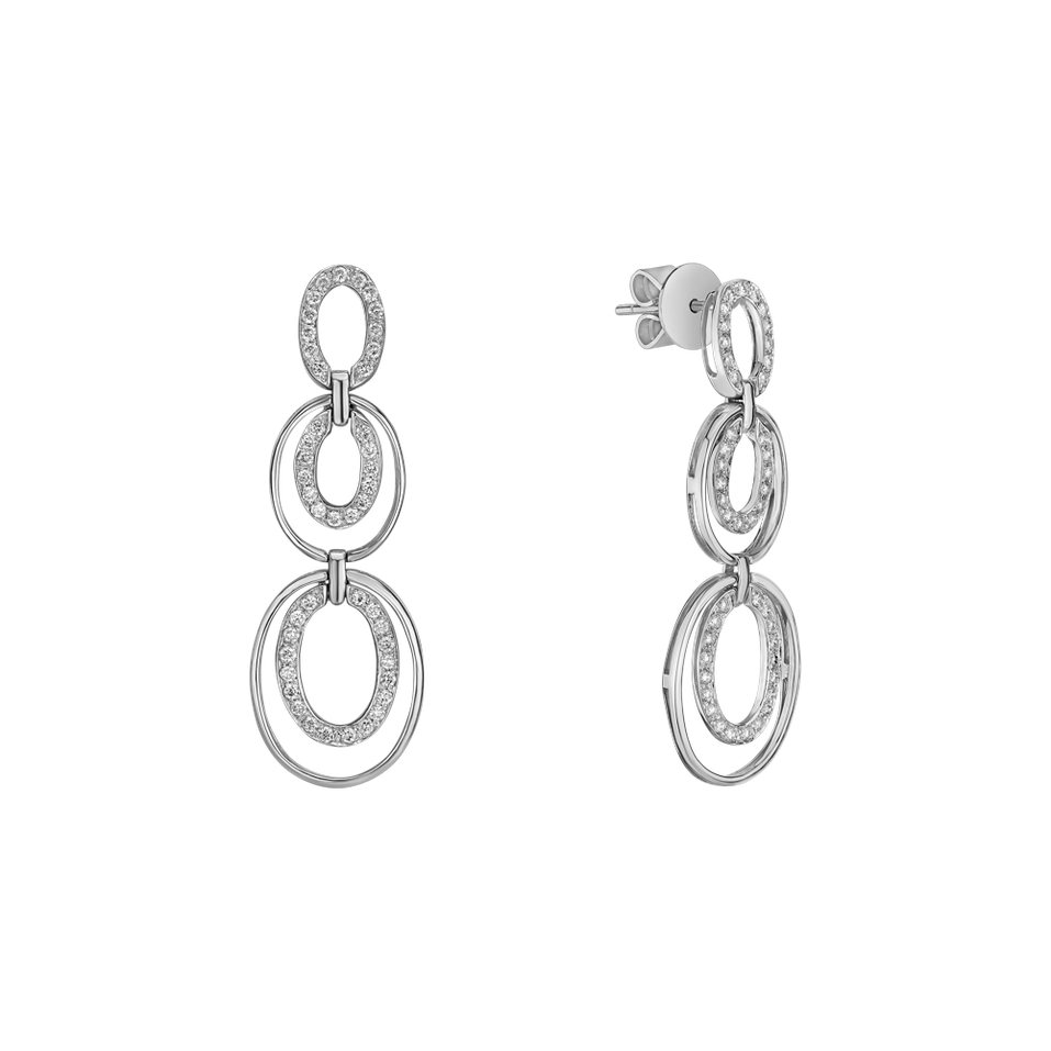 Diamond earrings Mystical Oasis