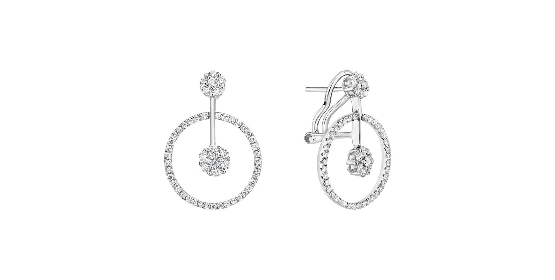 Diamond earrings Samina
