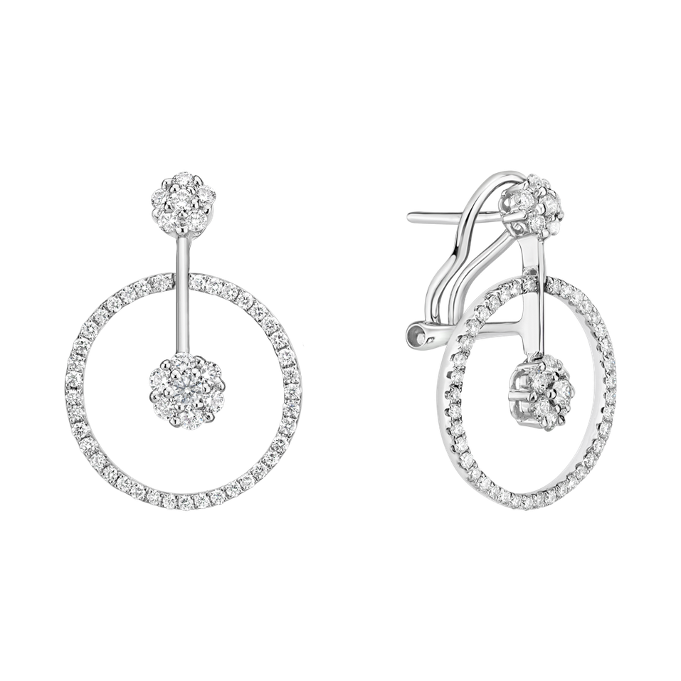 Diamond earrings Samina