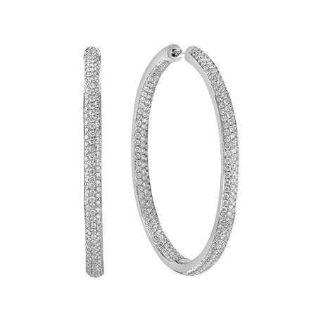 Diamond earrings Luxury Circles
