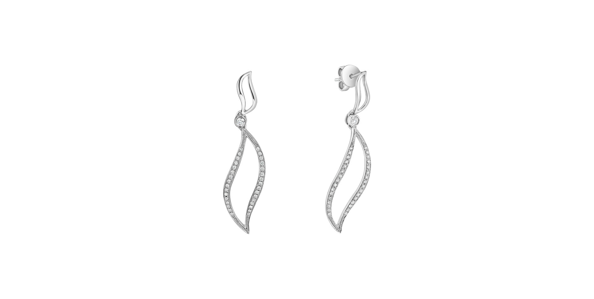 Diamond earrings Aleena