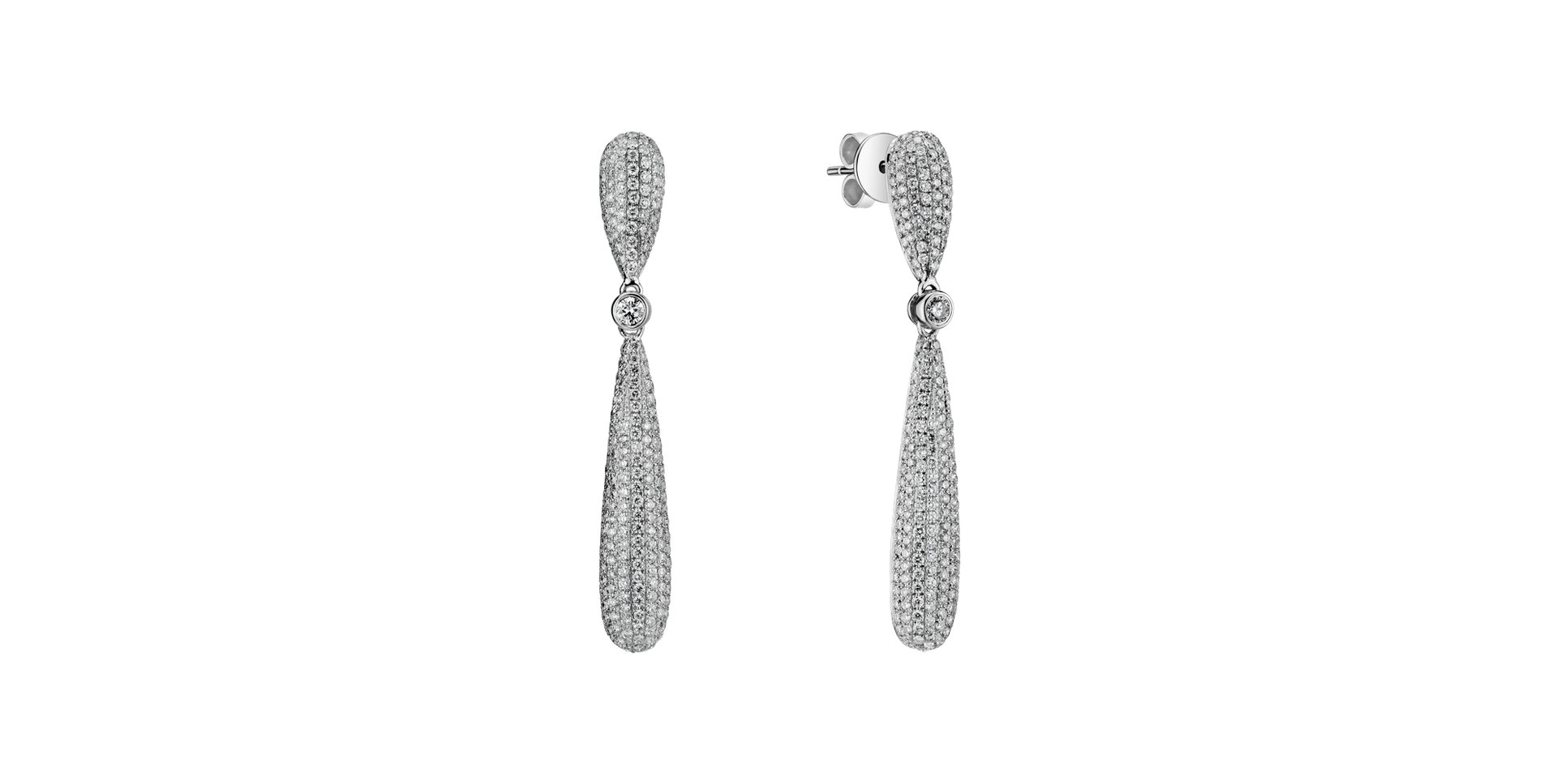 Diamond earrings Starry Sky