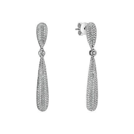 Diamond earrings Starry Sky