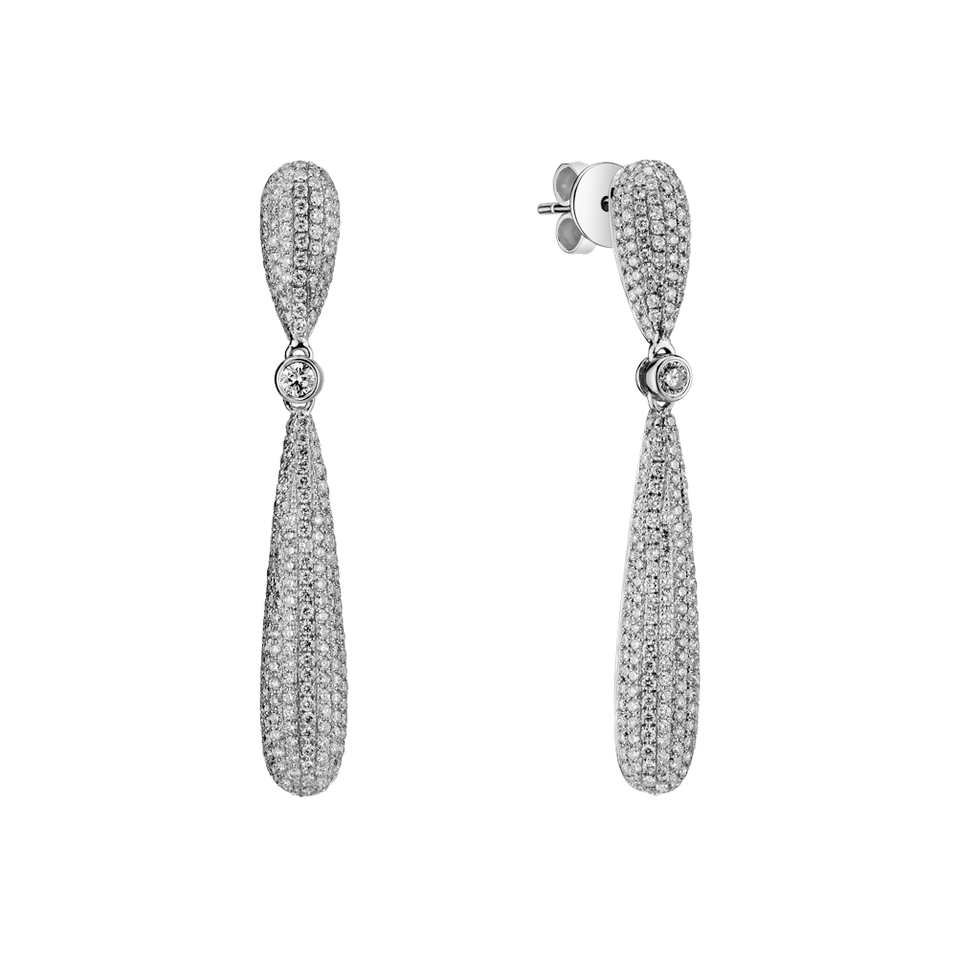 Diamond earrings Starry Sky