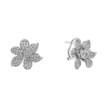 Diamond earrings Princess Miyuki