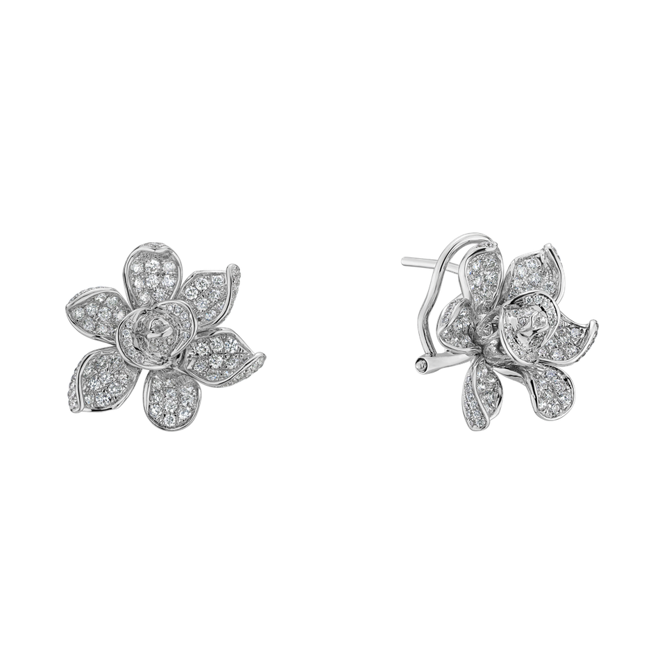 Diamond earrings Princess Miyuki